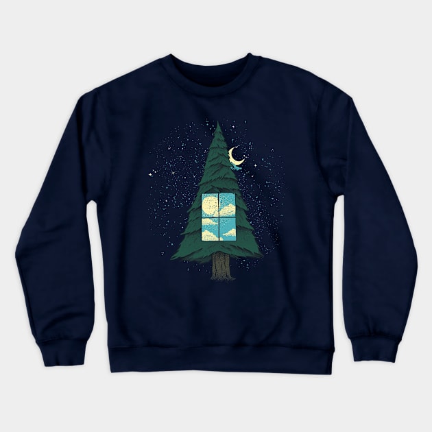 Go Outside To Look Inside by Tobe Fonseca Crewneck Sweatshirt by Tobe_Fonseca